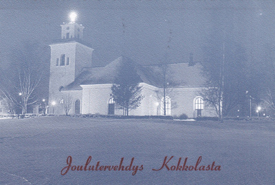 KIRKKOKORTTI - KOKKOLA - KAARELAN KIRKKO