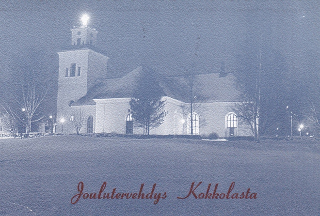 KIRKKOKORTTI - KOKKOLA - KAARELAN KIRKKO
