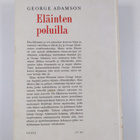 George Adamson : Eläinten poluilla : Elämäni suurriistan ... - pikkukuva 2