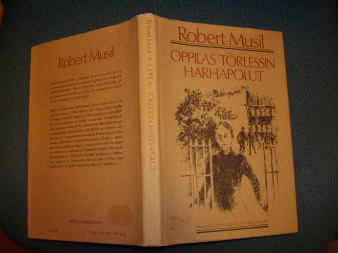 Robert Musil: Oppilas Törlessin harhapolut (2.p.1984) Sis.pk