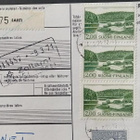 Pakettikortti 1971, Lahdesta Sveitsiin, tullausmerkinnät - pikkukuva 2