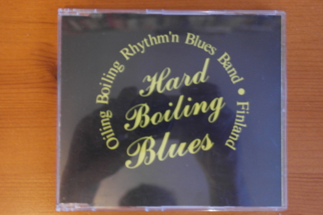 Oiling Boiling Rhytm'n Blues Band CD EP.Signeerattu!