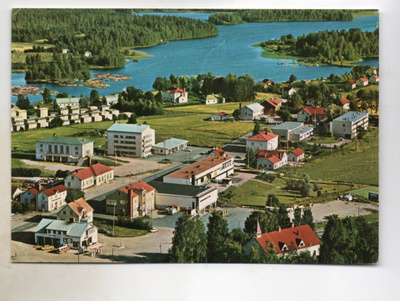 Kuhmoinen ilmakuva, (Velj.Karhumäki 4846)