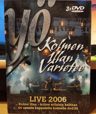 Yö Kolmen Illan Varietee 3DVD BOXI