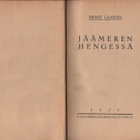 Lampen: Jäämeren hengessä, Gummerus 1921, sid., kuv., K3 - pikkukuva 1