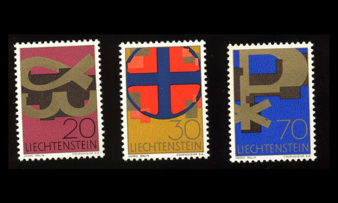 Liechtenstein 482-4 ** Symboleja (1967)