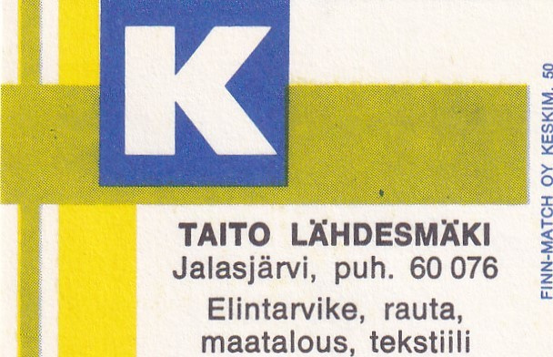 Jalasjärvi, Taito Lähdesmäki     5/3