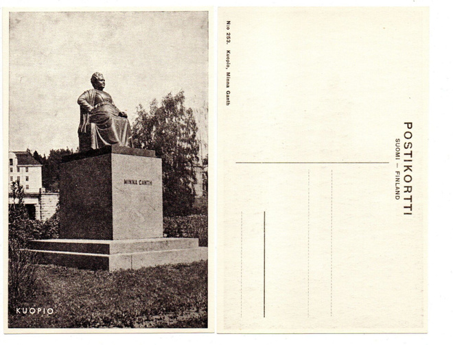 Vanha kortti, Kuopio, Minna Ganth