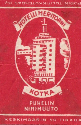Kotka, Hotelli Meritorni . s54