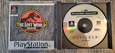 The Lost World: Jurassic Park PS1 (Platinum) – Mukana ohjeet