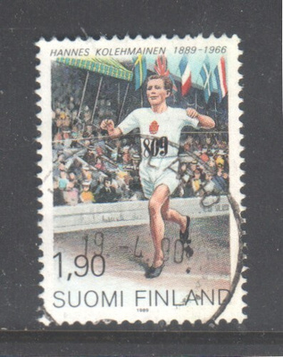 1989 Hannes Kolehmainen kaunisleimaisena.