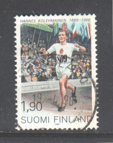 1989 Hannes Kolehmainen kaunisleimaisena.