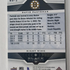 David Pastrnak 2021-22 UD Extended Black Diamond - pikkukuva 2