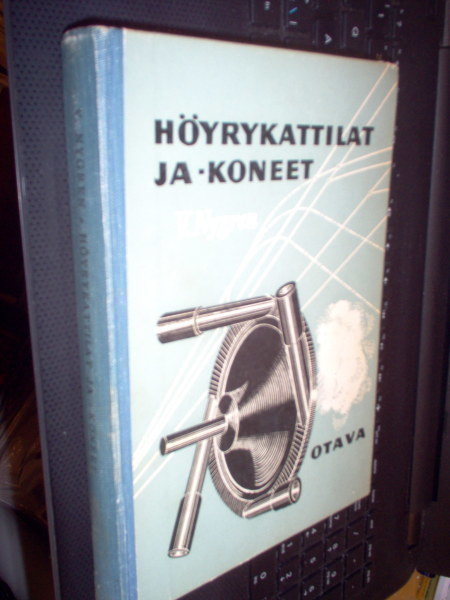 Nygren : Höyrykattilat ja -koneet ( 2 p. 1960 ) LIITE!!!
