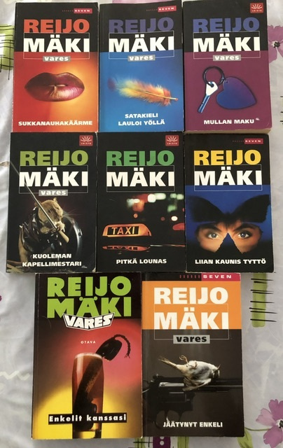 Reijo Mäki pokkareita 8kpl