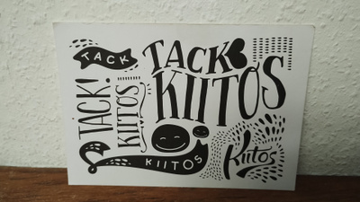 POSTI Kiitos, Tack Postikortti
