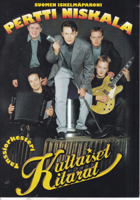 Pertti Niskala & Kultaiset Kitarat.Orkesteri. yhtye- e318