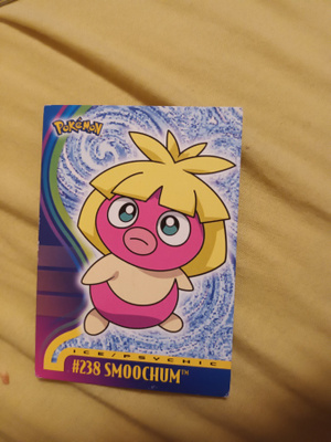 Smoochum #238 Pokemon 2001 Topps Johto Champions card