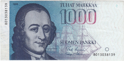 1000 Markkaa 1986 kl.5