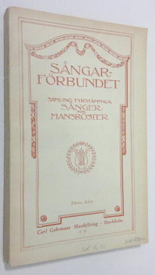 Ivar Hedenblad : Sångarförbundet : samling fyrstämmiga sä...