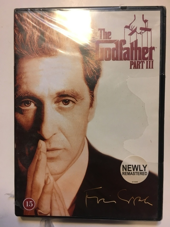 THE GODFATHER, PART 3, (Kummisetä 3), DVD, Coppola, Pacino