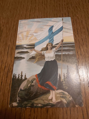 Suomi neito ja Lippu