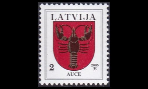 Latvia 421D_VII ** Käyttösarja Vaakuna 2 S -05 (1996)