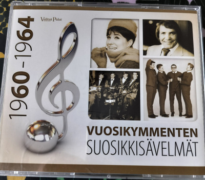 VUOSIKYMMENTEN SUOSIKKISÄVELMÄT 1960-1964-3CD,VALITUT PALAT