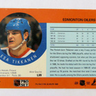 1990-91 PRO SET HOCKEY ESA TIKKANEN CARD #97 EDMONTON OILERS - pikkukuva 2