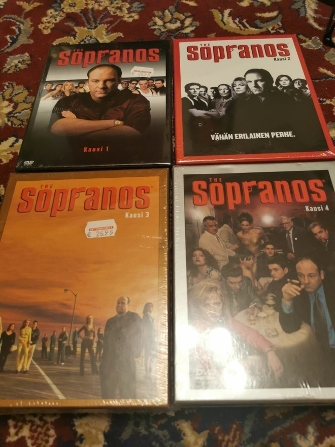 The Sopranos kaudet 1-6 UUSI KOKO SARJA