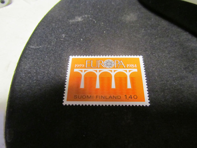 1984 eurooppa merkki 1,40 mk , postituore