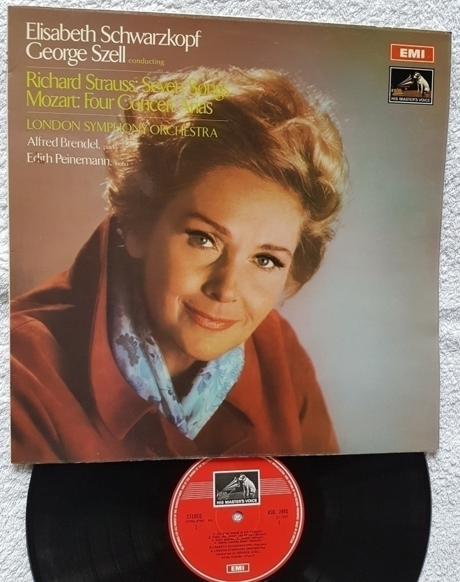 Elisabeth Schwarzkopf - Seven Songs Etc.    LP
