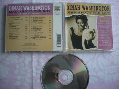 CD Dinah Washington: Mad About The Boy