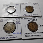Suomi 20 mk/50 mk alpro yht. 4 kpl - pikkukuva 1