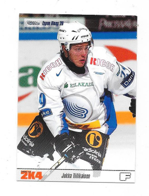 2003-04 Cardset #9 Jukka Tiilikainen , Espoo Blues