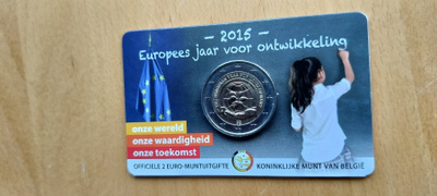 2€ Belgia 2015, Coincard