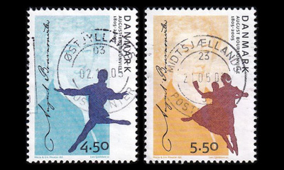 Tanska 1403-4 o August Bournonville 200v (2005)