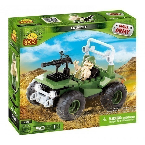 Cobi Small Army Bandit, 50 palikkaa, 1 hahmo *UUSI*