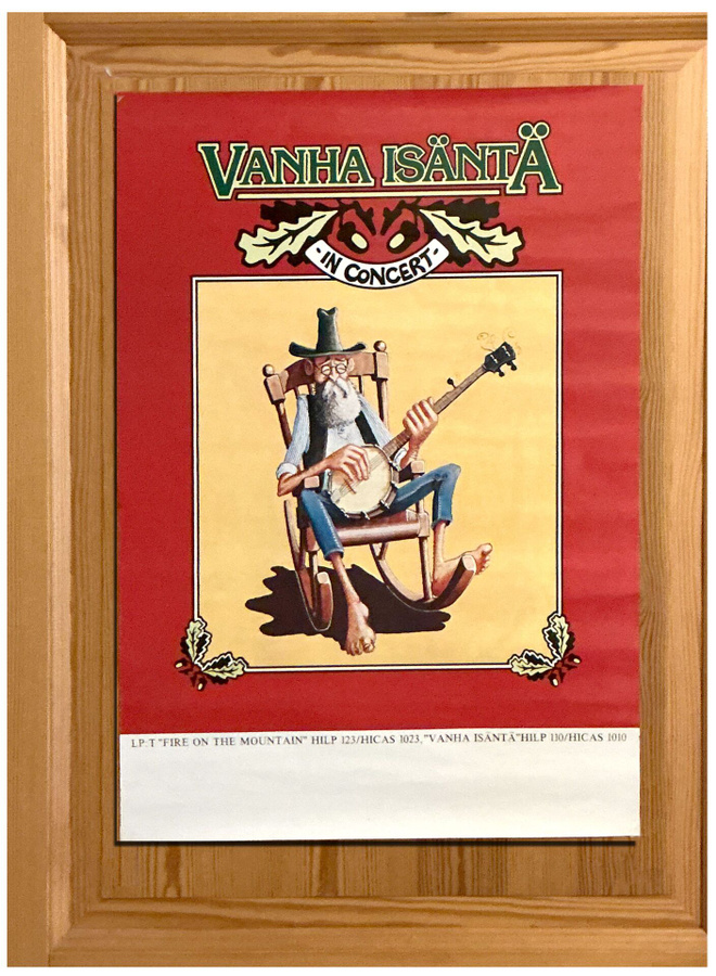 Vanha Isäntä -juliste vuodelta 1977 - käyttämätön, ehjä