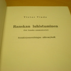 Victor Vinde: Ranskan luhistuminen - Sotakirjeenvaihtajan nä - pikkukuva 2