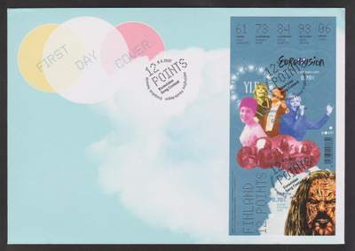 FDC 2007 Euroviisut BL45