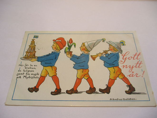 Gott Nytt år ! - 1918 Lohjalle
