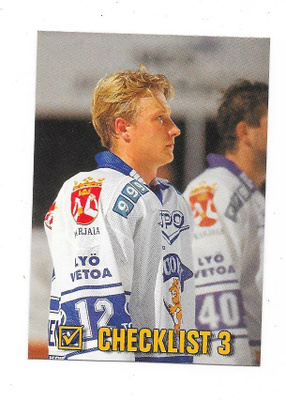 1998-99 CardSet #CL3 Janne Laukkanen Suomi Pelicans