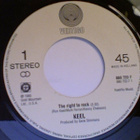 KEEL :: THE RIGHT TO ROCK / YOU'RE THE VICTIM :: VINYYLI 7" - pikkukuva 3