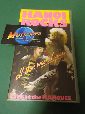 HANOI ROCKS ALL THOSE WASTED YEARS LIVE VHS