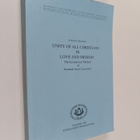 Juhani Lindgren : Unity of all Christians in love and mis... - pikkukuva 1