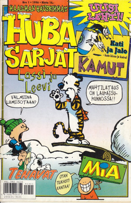 Huba sarjat 1/1996 Lassi ja Leevi, Kamut, Tenavat...