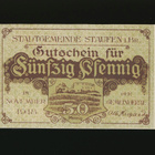 Saksa Notgeld 50 Pfennig, Staufen 1918 - pikkukuva 1