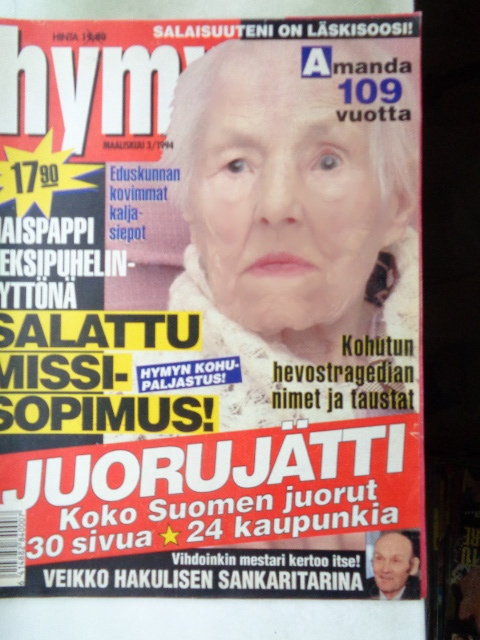 Hymy lehti Nro 3/1994 (16.10)