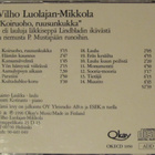 Vilho Luolajan-Mikkola • Koiruoho, ruusunkukka CD - pikkukuva 3